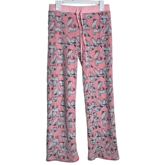 Woman's Pajama Pants-Fox Print, Soft, Drawstring, Pull On, lightweight. - Picture 1 of 10